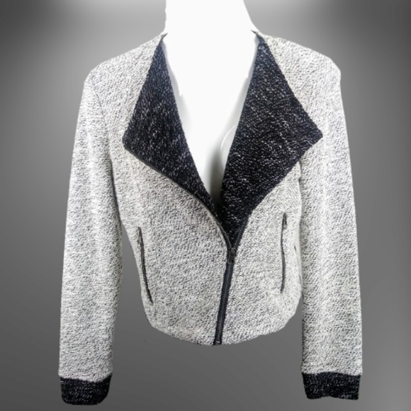 blanc noir Sweaters - Moto Style Sweater 🎉Host Pick🎉